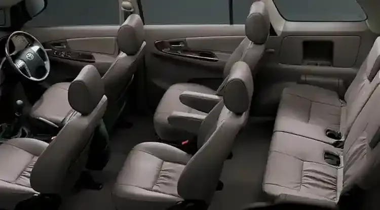 How Many People Can Travel Comfortably in an Innova Crysta?